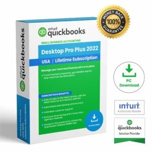 QuickBooks Desktop Pro Plus 2022 – Lifetime License Key – USA Version